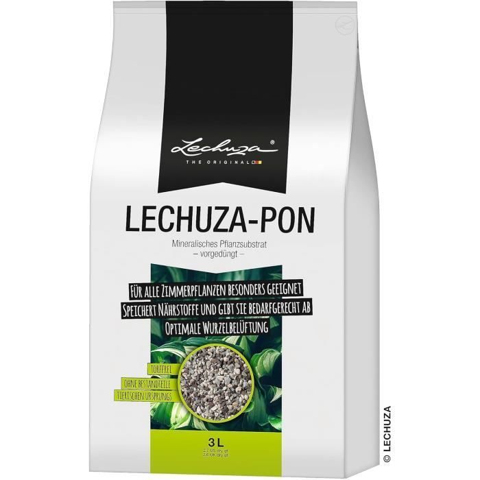Sustrato para macetas - Lechuza - Pon - Contiene fertilizante - 3 litros