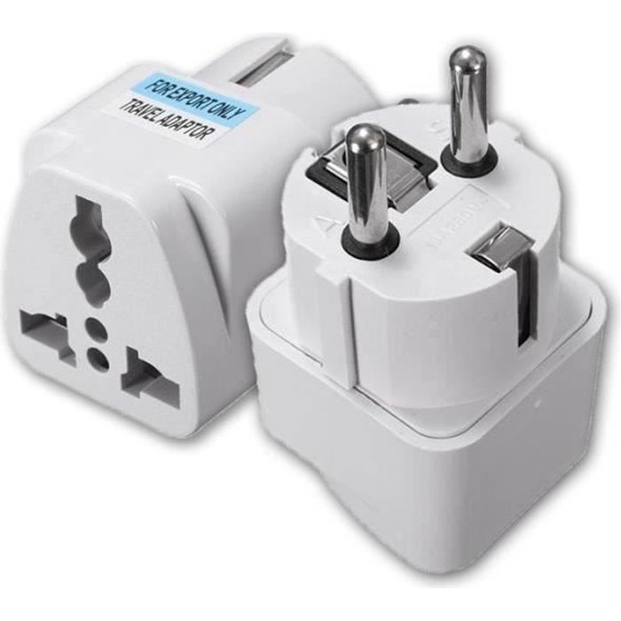 ZISONIX Universele voedingsadapter - 250V - 10A - Geschikt voor reizen naar verschillende landen
