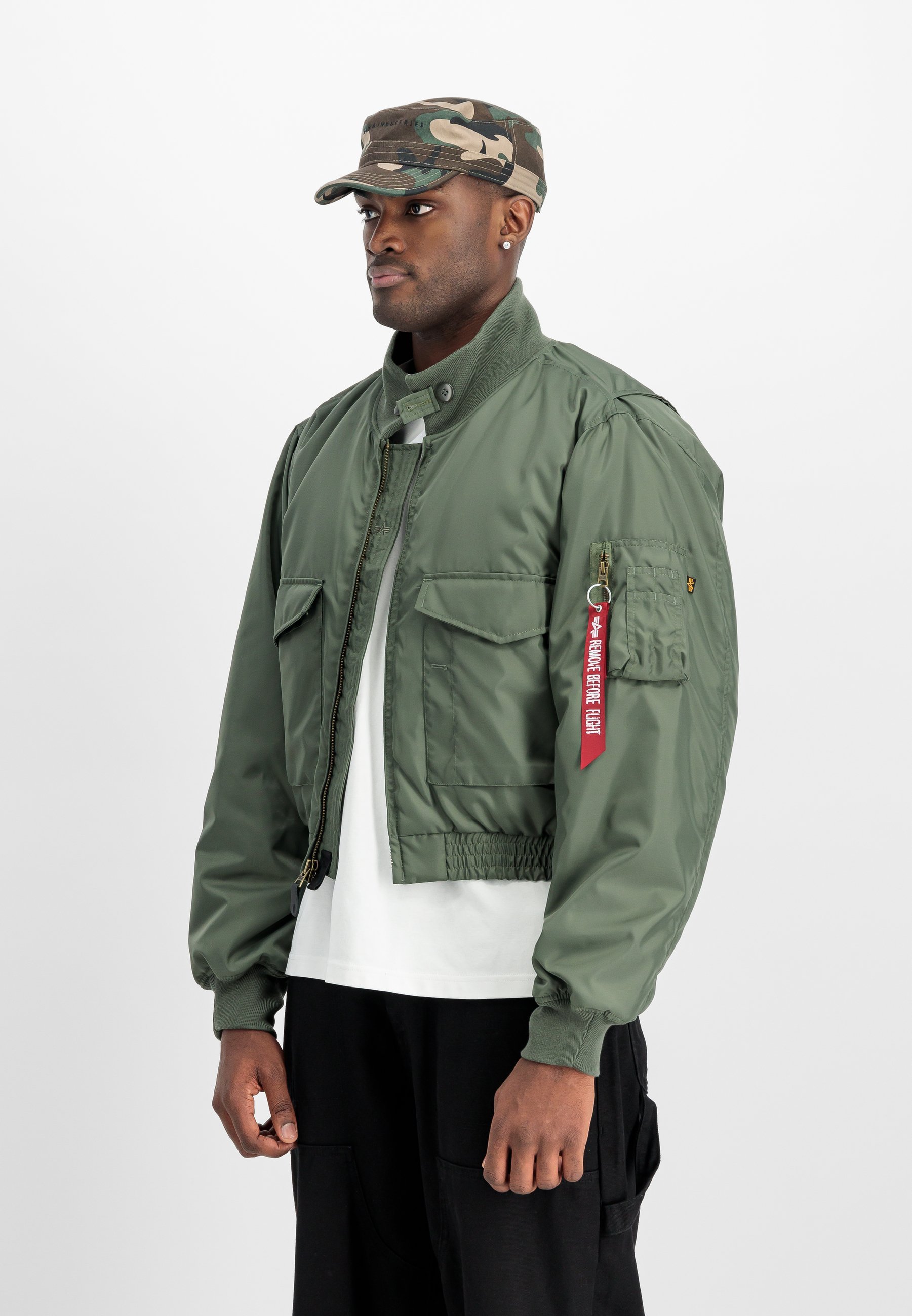 Alpha Industries bomberjack - saliegroen