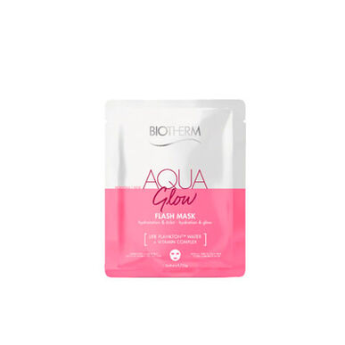 Biotherm Aqua Glow Flash Mask Éclat Super Moisturizing Illuminating -kangasnaamio 100 ml 100 ml