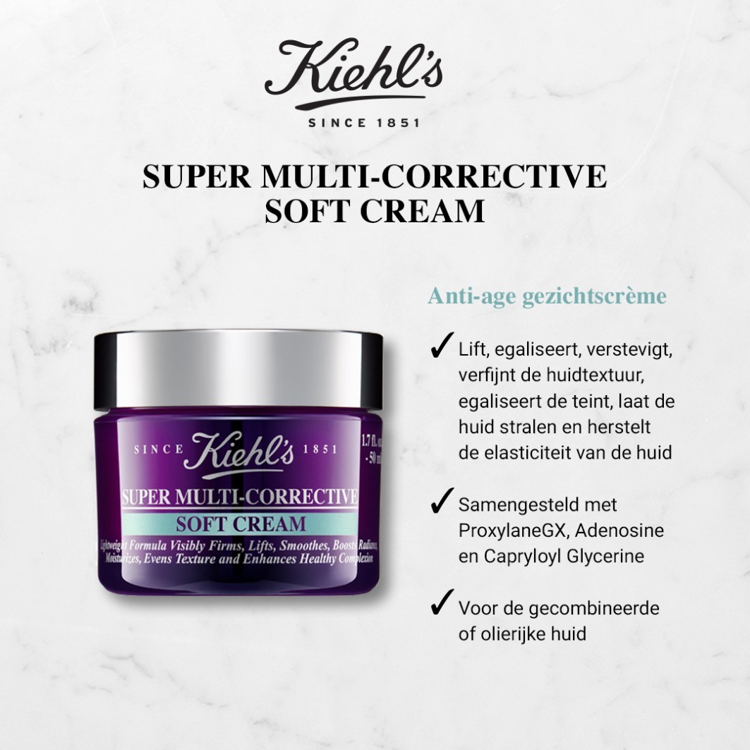 Kiehl's Anti-Aging Care Super Multi Corrective Soft Cream - 50 ml