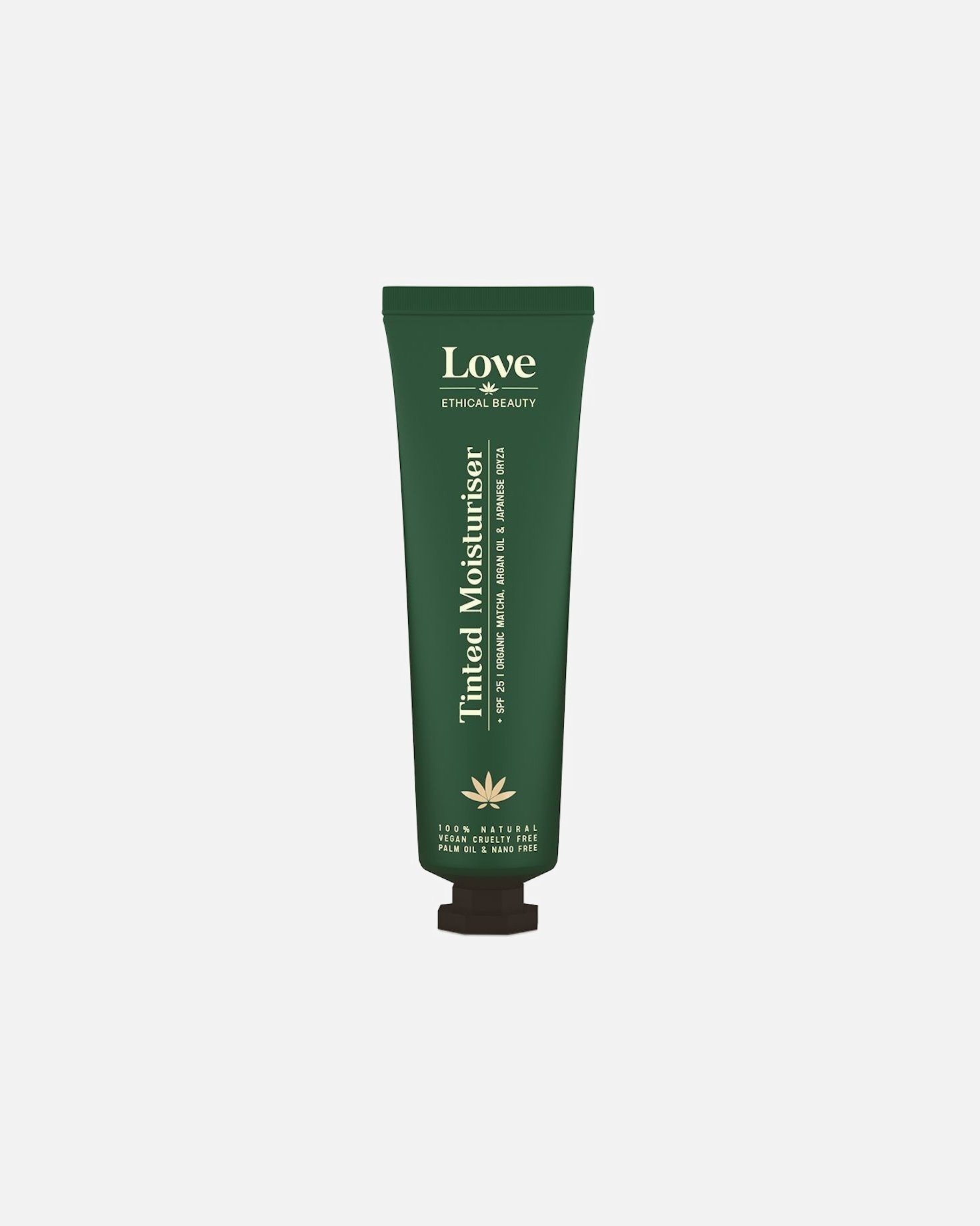 „Love Ethical Beauty Foundation“ drėkinamasis tonizuojantis makiažo pagrindas – 30 g