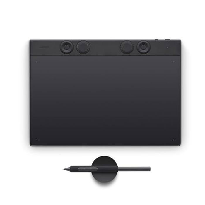 Wacom Intuos Pro Medium – Innovatieve pentablet met Wacom Pro Pen 3, compact en lichtgewicht – Een veelzijdige keuze voor