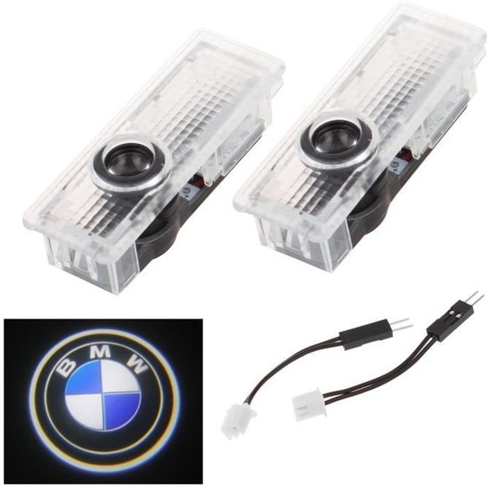 Proiettore di logo LED per portiere auto in 4 pezzi per BMW, luce di benvenuto per auto con logo, Spirit Shadow