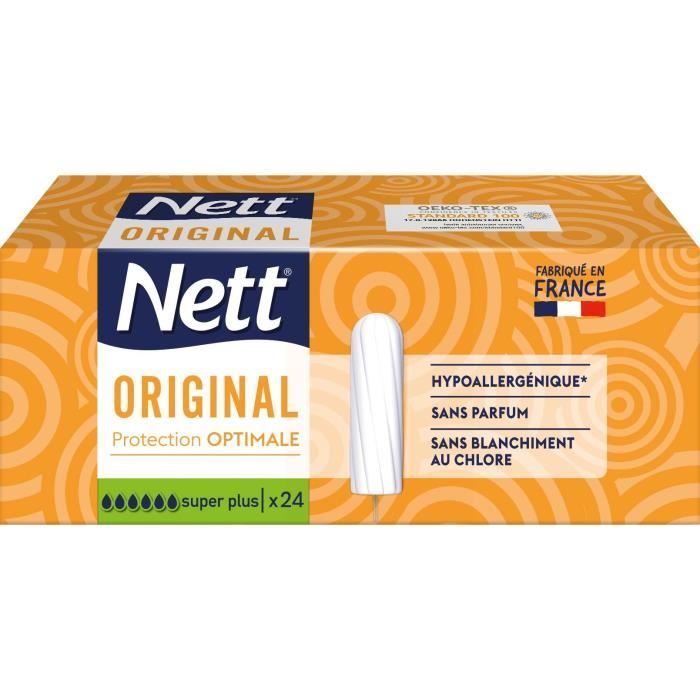 Nett Original Tampons Digitaux Super Plus 24 unités