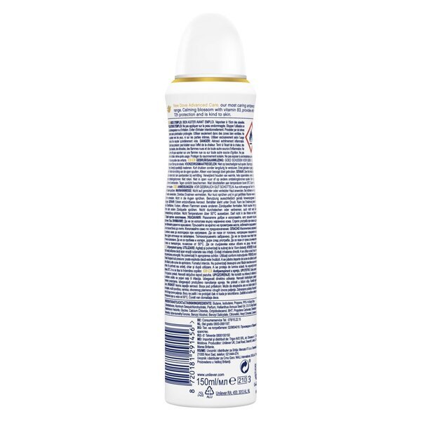 Dove Advanced Care Calming Blossom dezodorans u spreju 150 ml