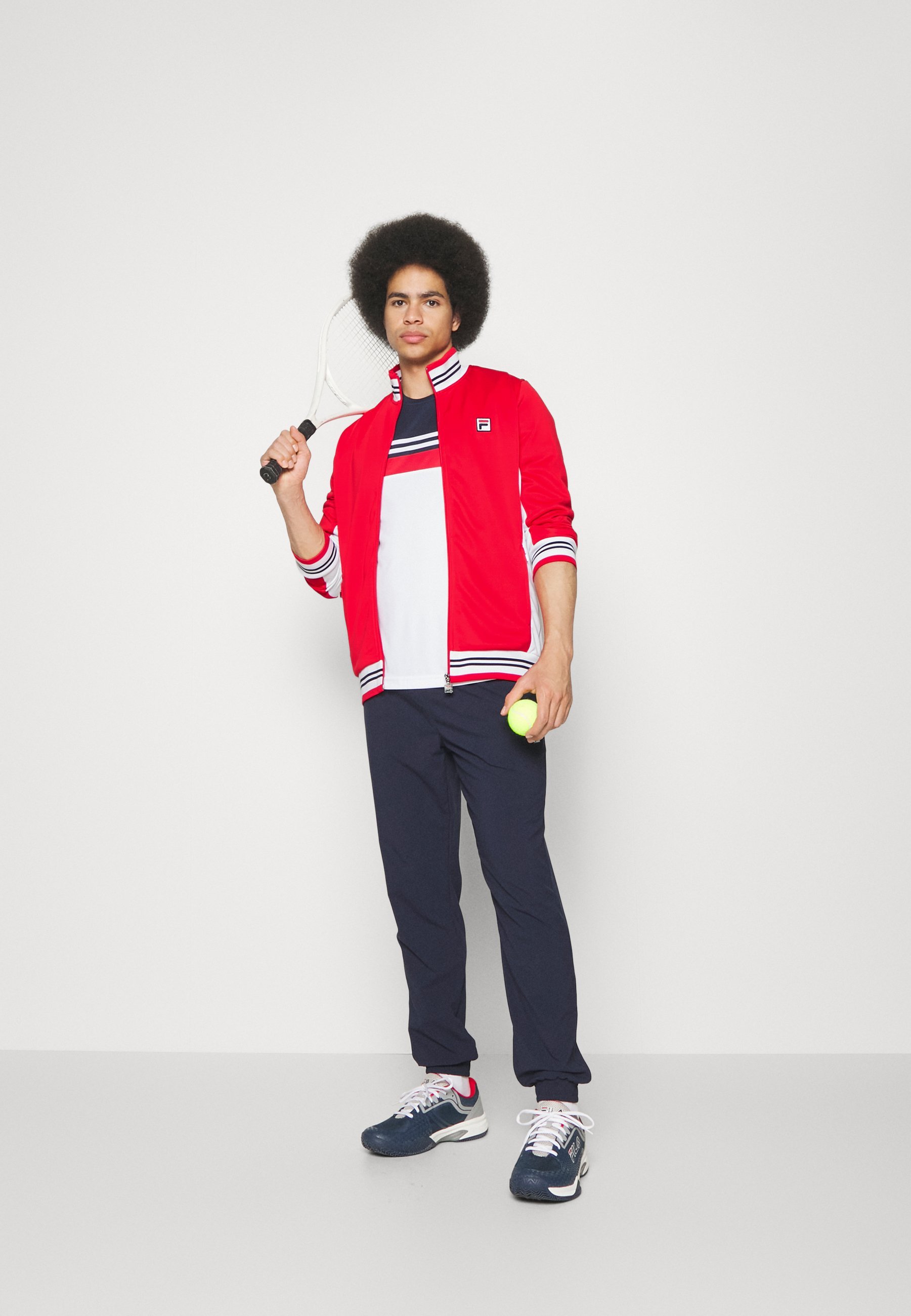 Fila JACKET BJÖRN - Jachetă de trening - fila red/white