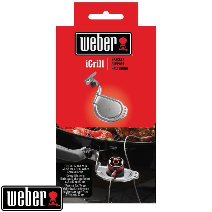 Compatível com o termômetro conectado WEBER iGrill