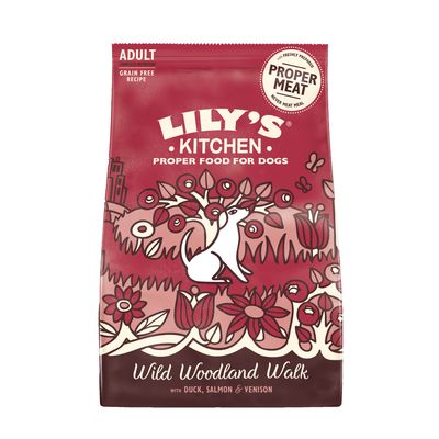 Lily's Kitchen suché krmivo pro dospělé psy - kachna, losos a zvěřina