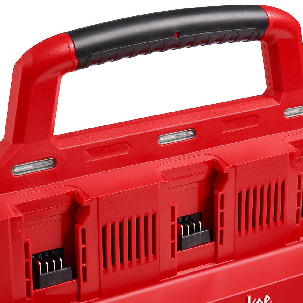MILWAUKEE PACKOUT™ 6-paikkainen pikalaturi M18PC6