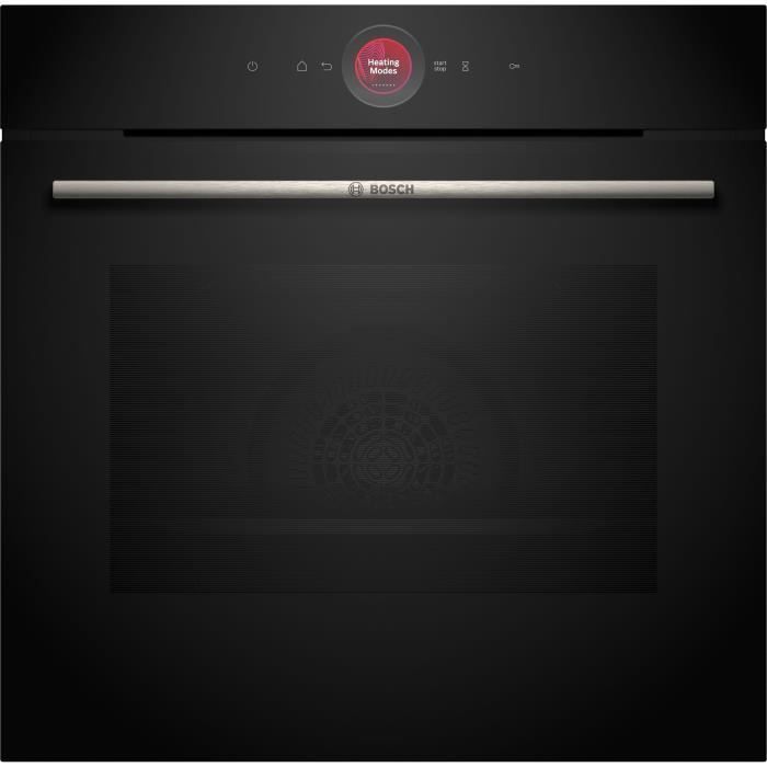 Forno multifuncional pirolítico BOSCH SER8 - HBG7741B1 com fechamento suave + micro-ondas embutido CMG7241B1