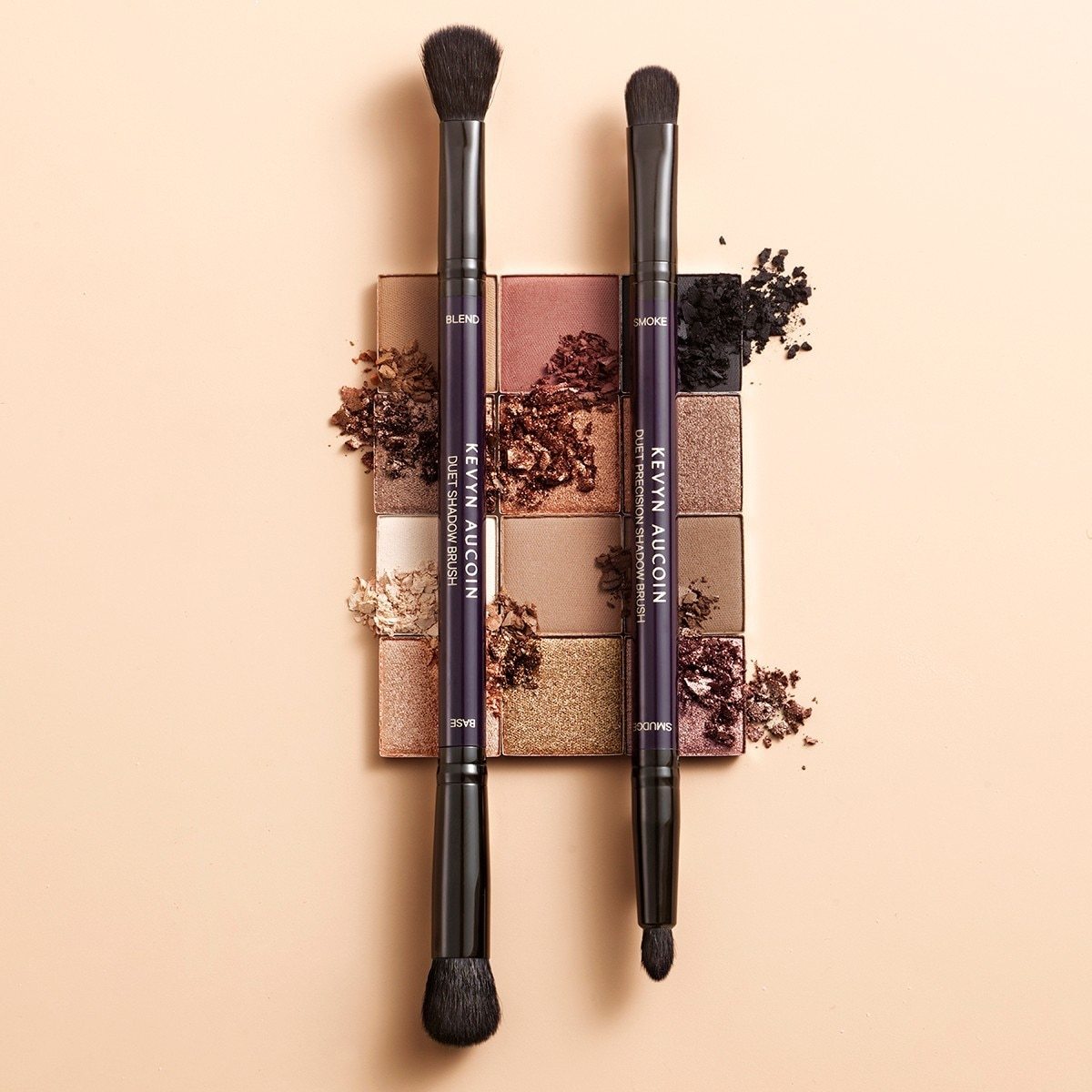 Kevyn Aucoin četkica za sjenilo Duet Precision četkica za sjenilo - 1 komad