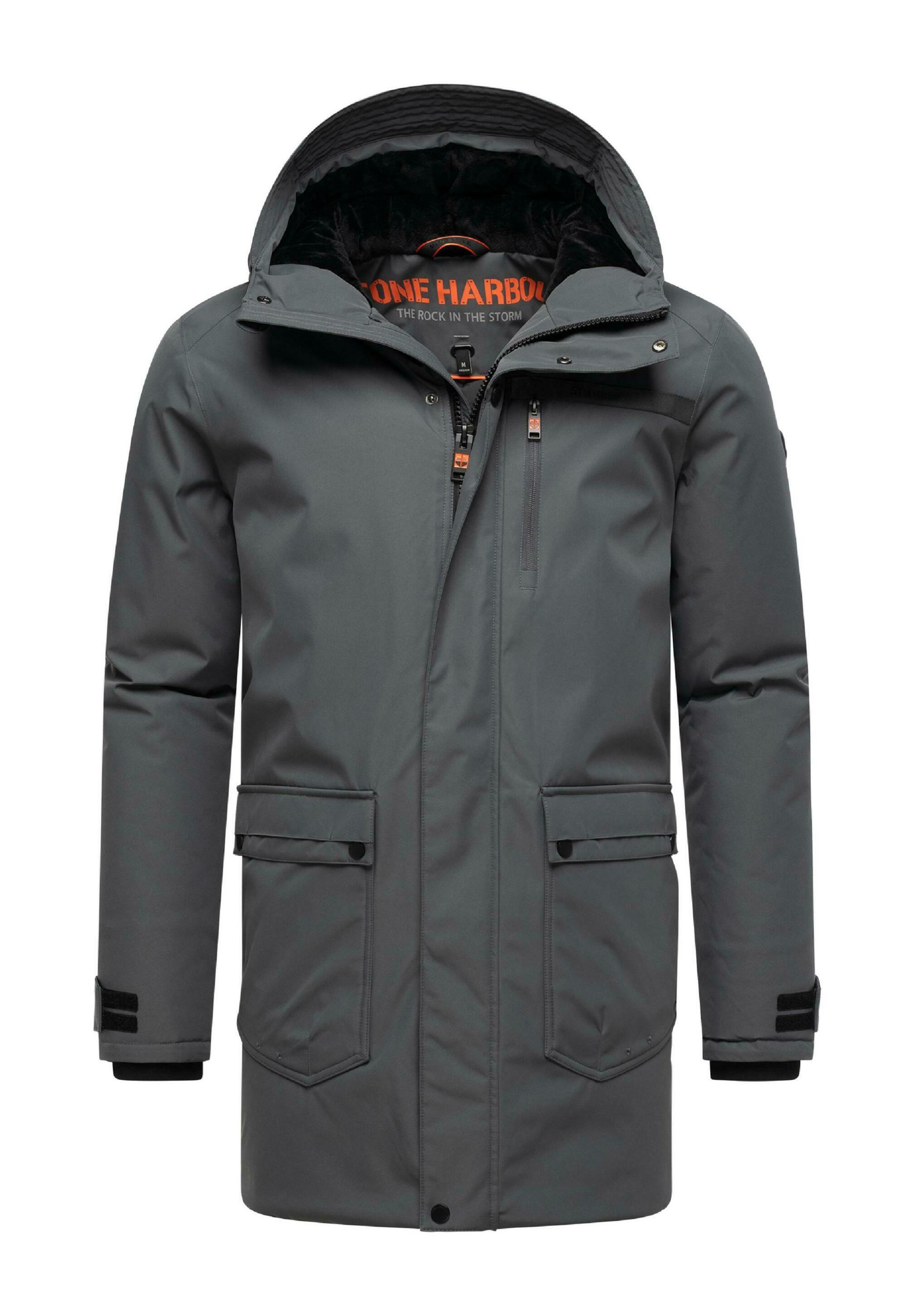 STONE HARBOUR Parka - donkergrijs