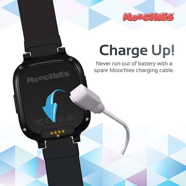 Cavo di ricarica Moochies esclusivo per l'orologio Moochies Connect.