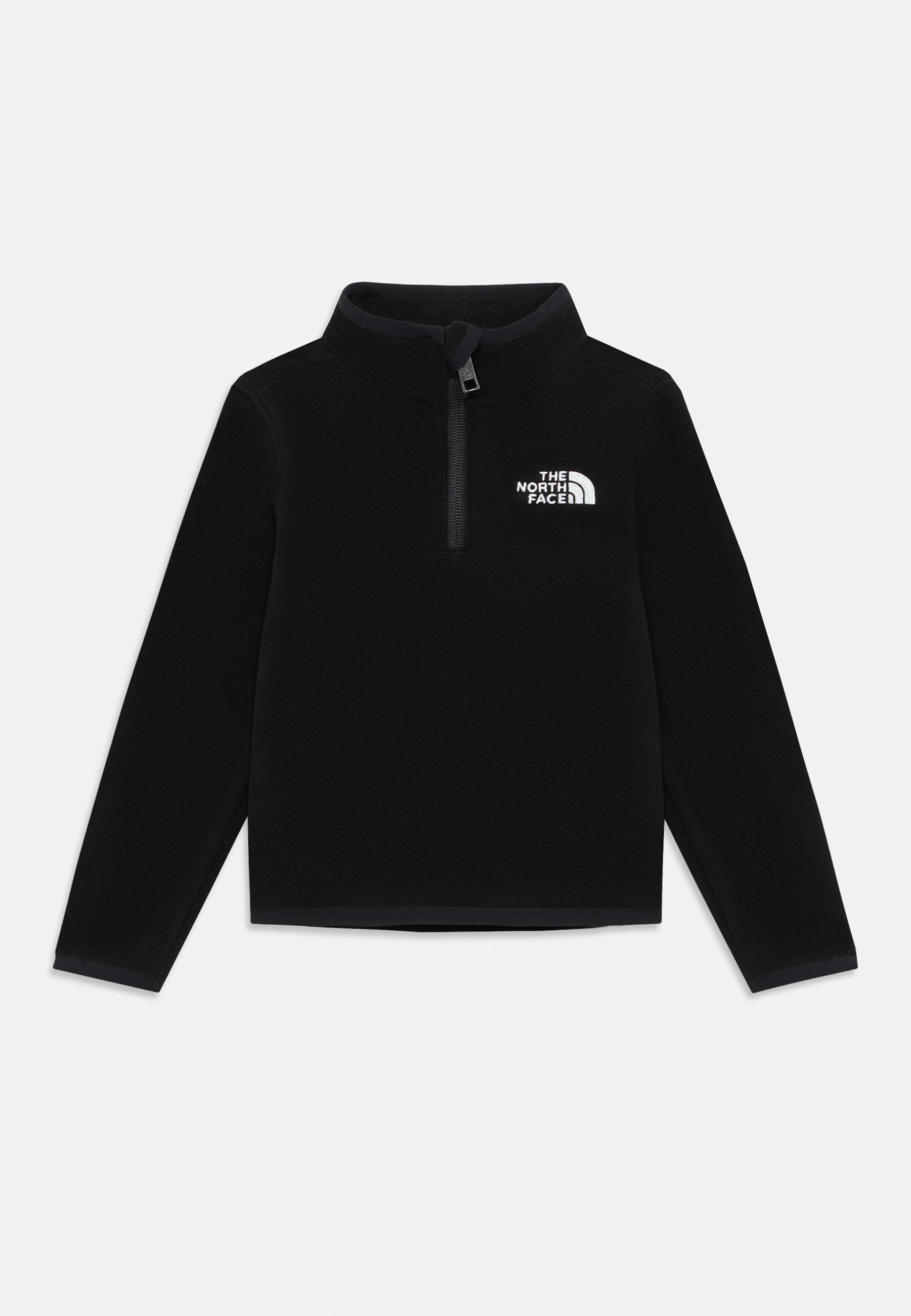 Felpa in pile unisex The North Face KID GLACIER ZIP - nera