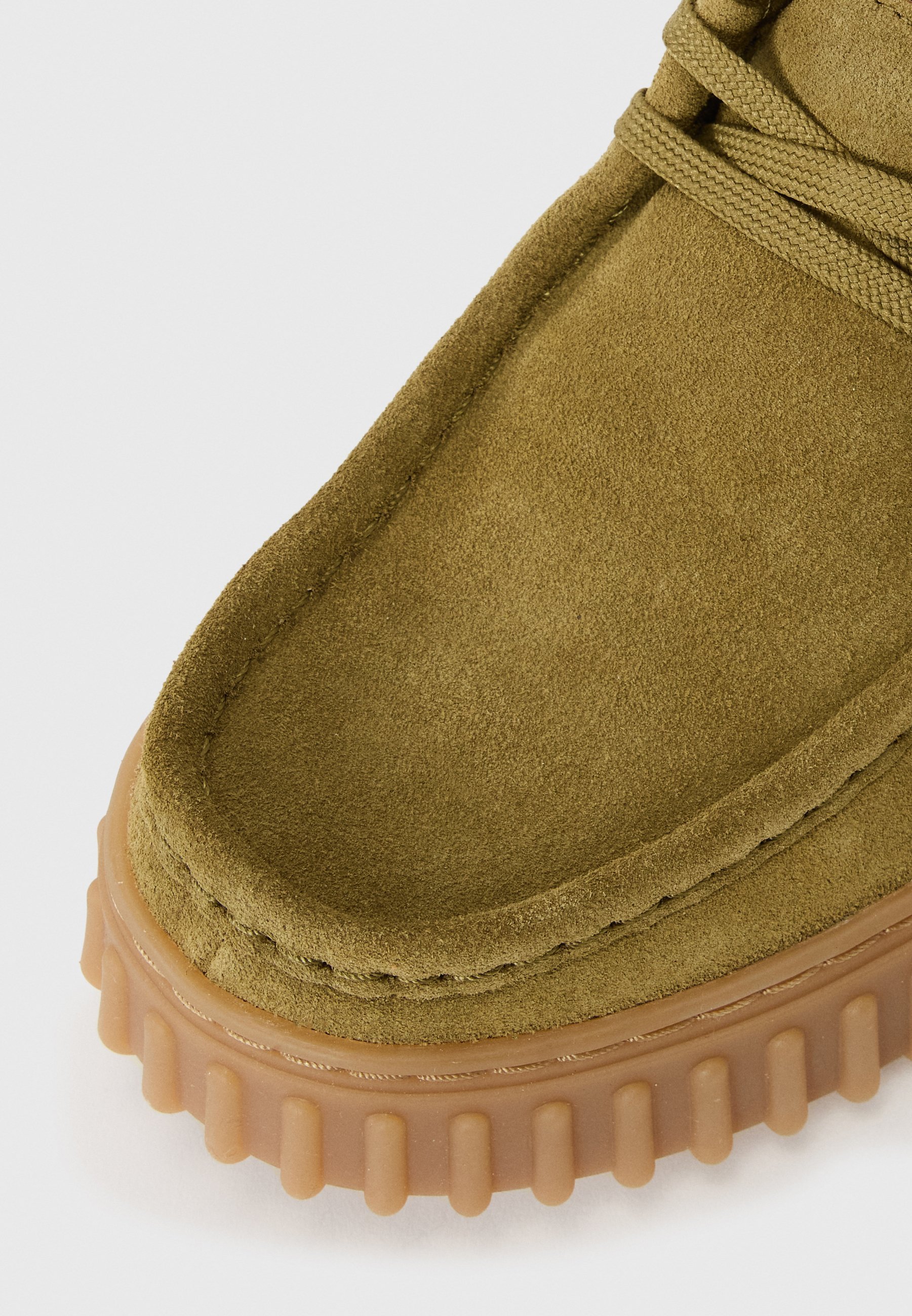 Clarks TORHILL BEE - Sapatos casuais com cadarço - verde-oliva