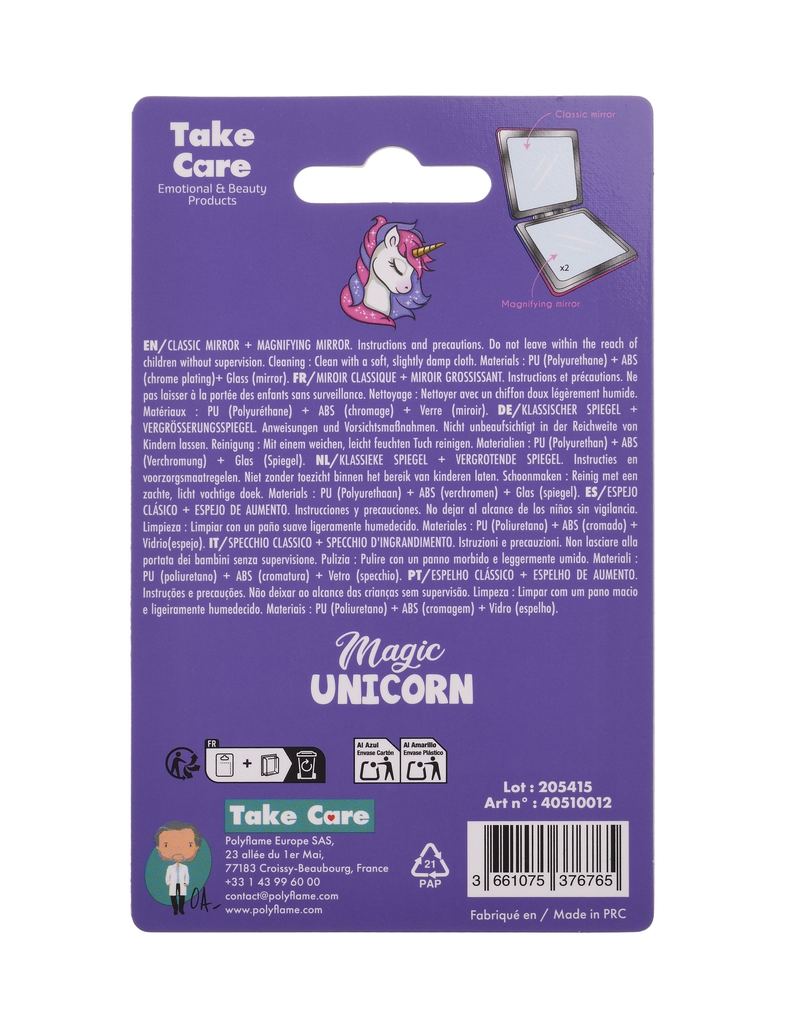 Klasično povečevalno ogledalo Unicorn Orodja in dodatki