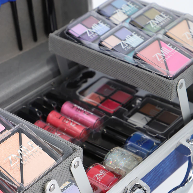 Kozmetický kufrík ZMILE COSMETICS Traveller Blue