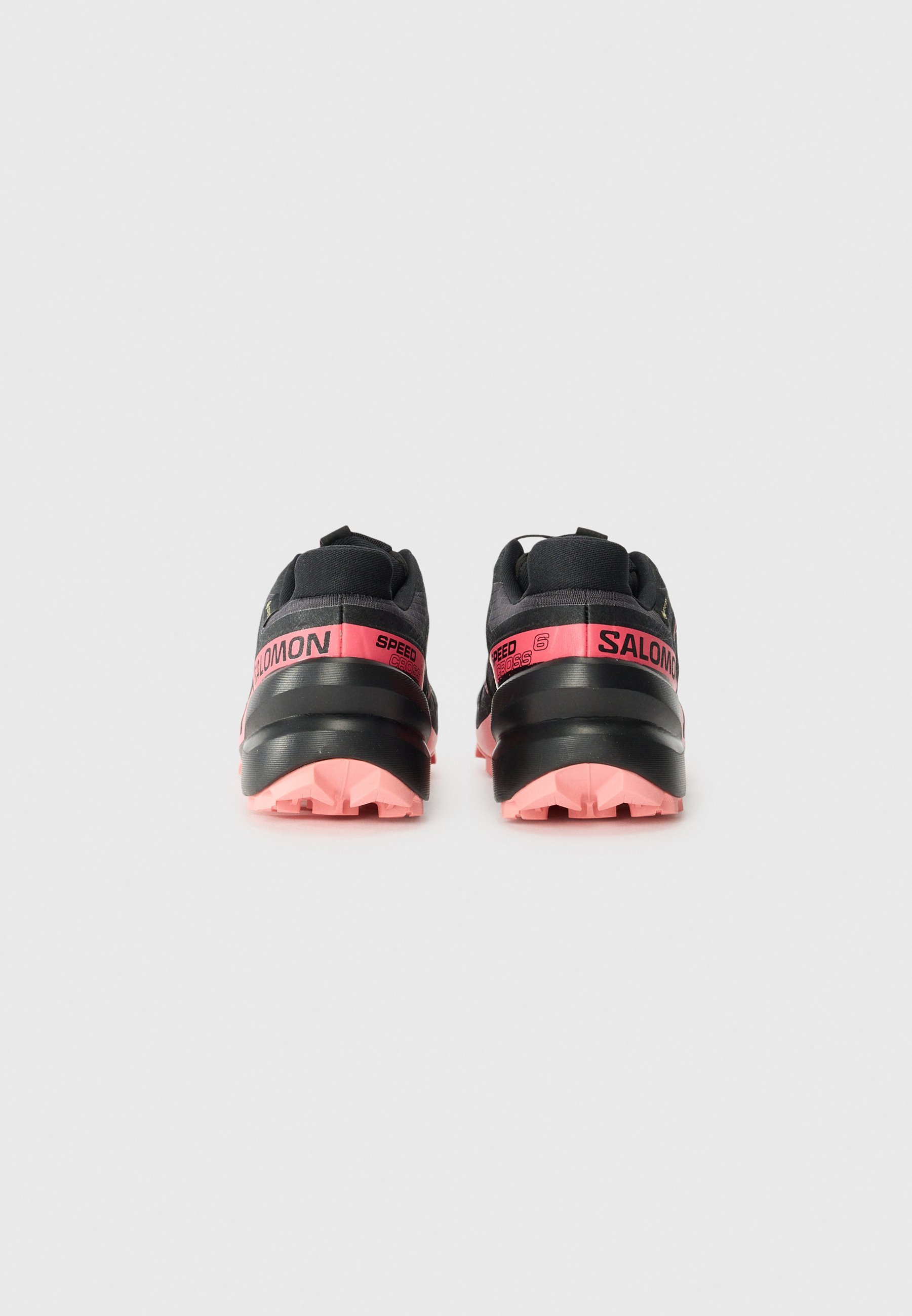 Salomon SPEEDCROSS 6 GTX - Chaussures de trail - coloris fer/noir/rose flamant