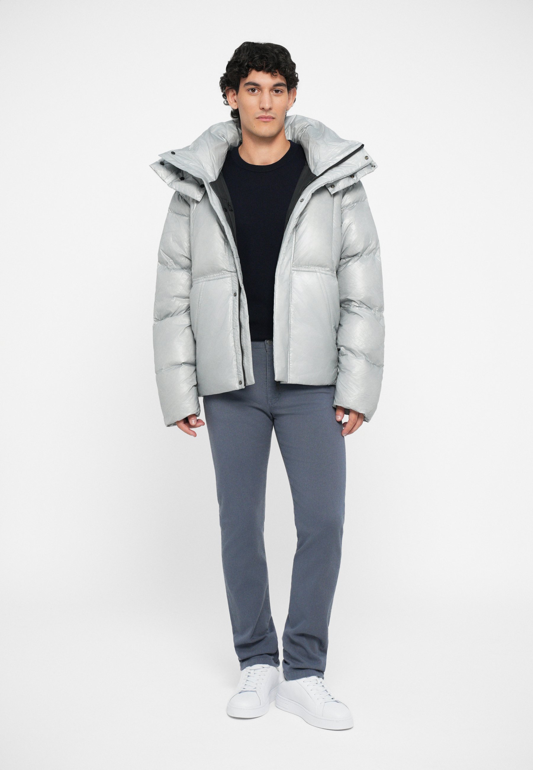 J.LINDEBERG KADE JACKET - Donsjack - lichtgrijs
