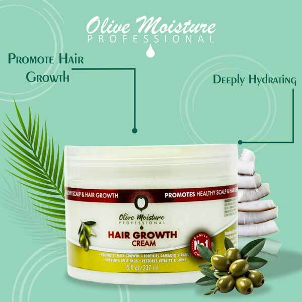 Olive Moisture professzionális hajnövesztő krém