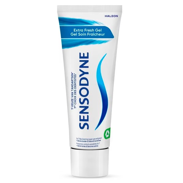 Sensodyne Extra Fresh gélová zubná pasta pre citlivé zuby 75 ml