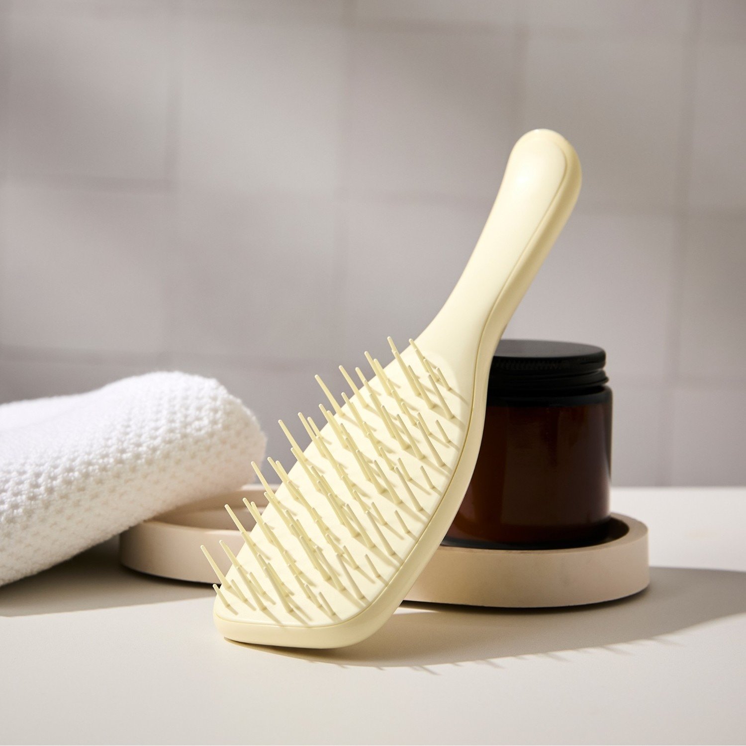 Tangle Teezer atšķetināšanas suka, vislabākā matu suka, īpaši maiga kumelīšu suka - 1 gab.