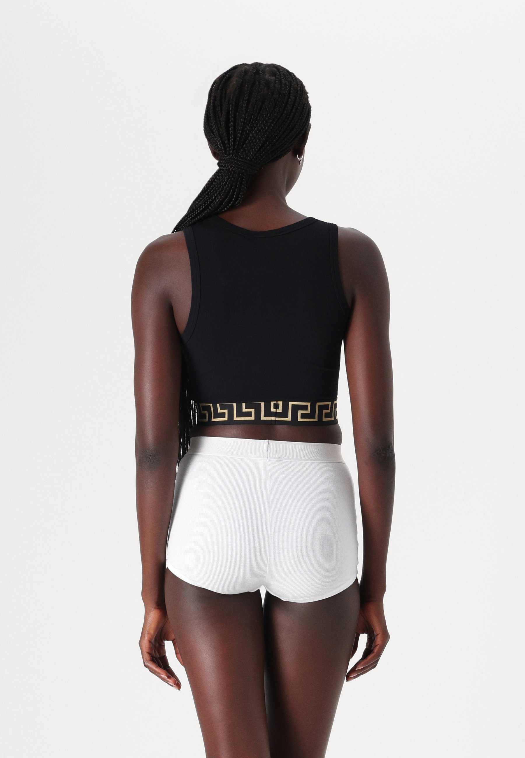 Versace UNDERWEAR TOPEKA NUOVO LOGO - Canottiera - nera