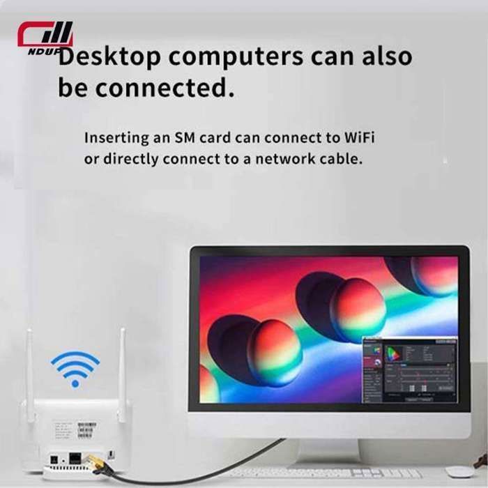 NDUP CPF106 Wireless Router 300Mbps Powerful performance for up to 32 users home network connection