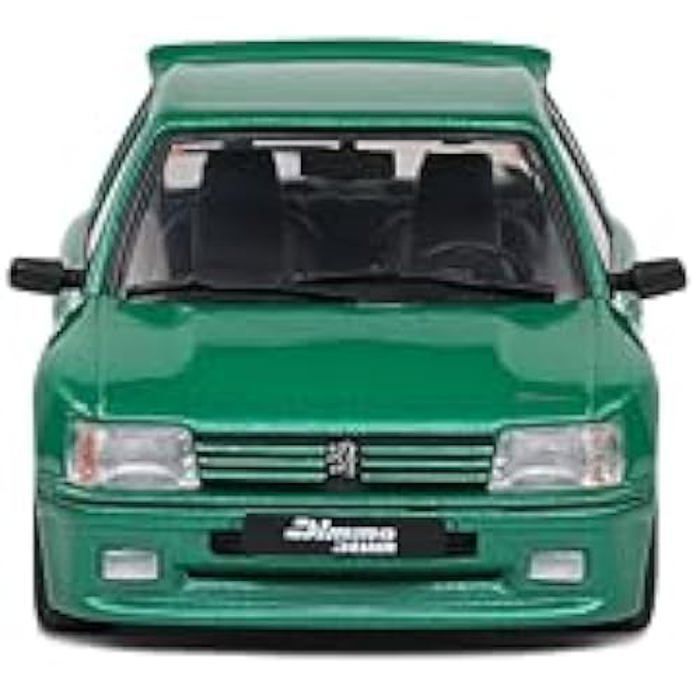 Voiture miniature - SOLIDO - Peugeot 205 DIMMA - Vert - Échelle 1:43 - 1992