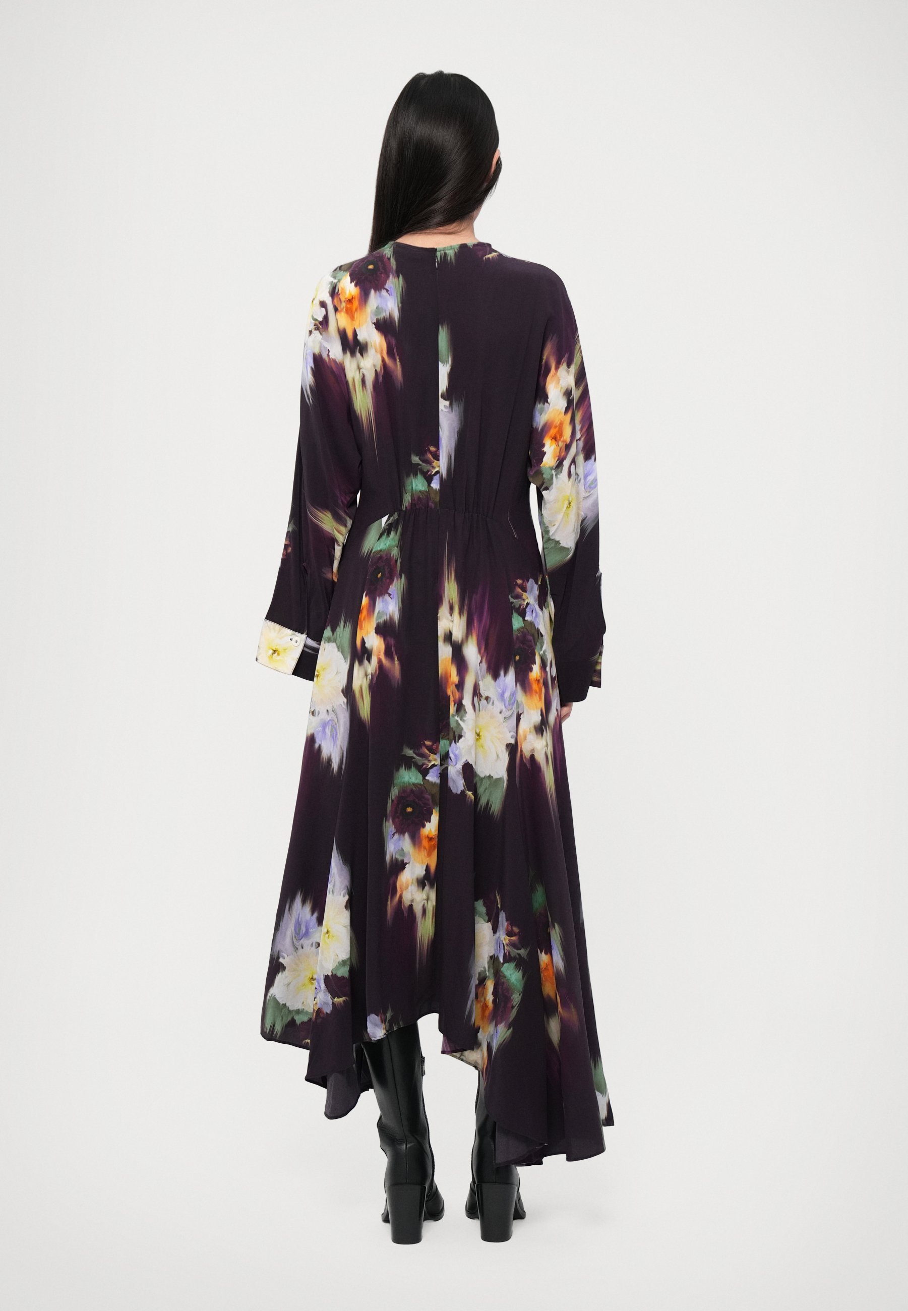 Rodebjer PETRA BAROQUE - Robe longue - black