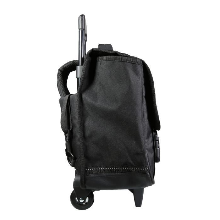 BAGTROTTER Zaino scolastico con ruote verde Minecraft da 38 cm