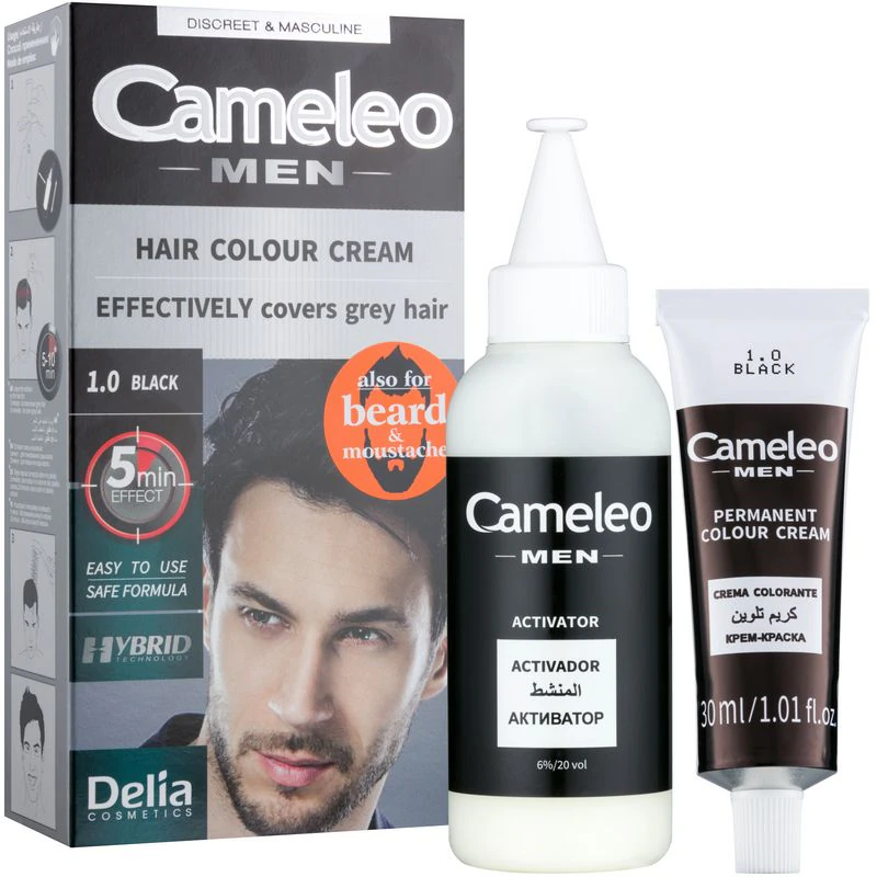 Delia Cosmetics Cameleo heren haarkleurmiddel