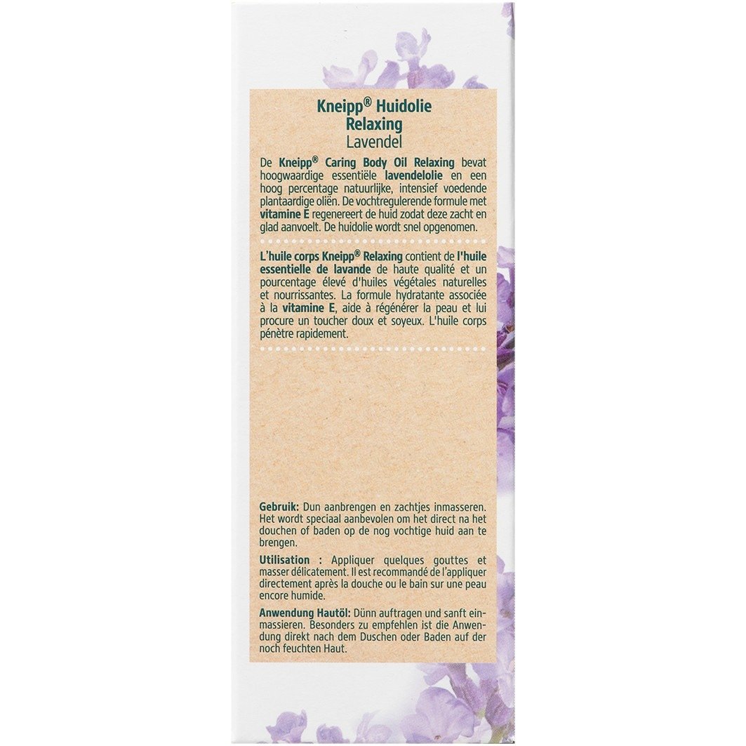 Kneipp olje za telo za sprostitev kože 100 ml - 100 ml