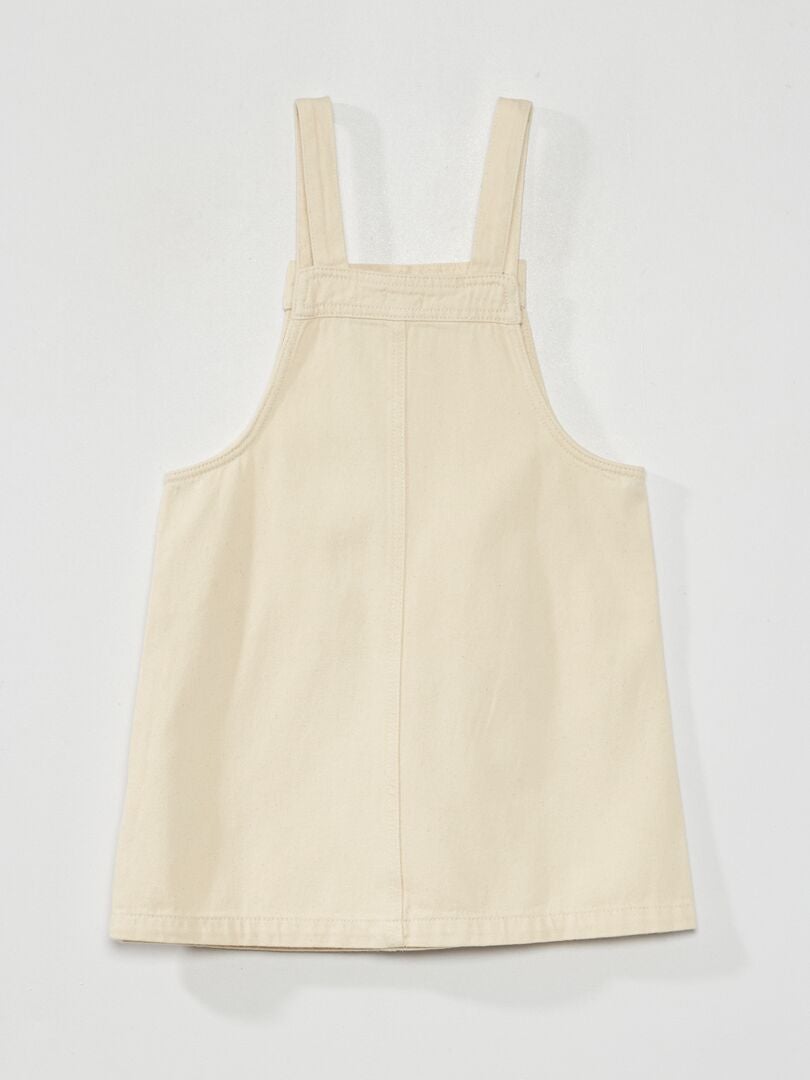 Tuinbroekjurk - BEIGE