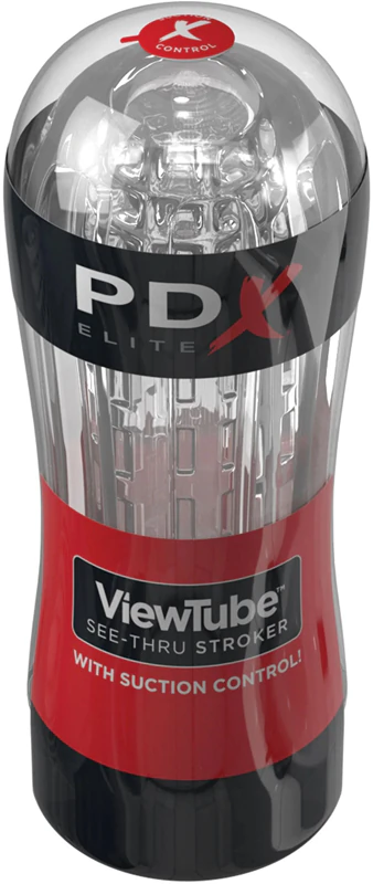 Pipedream PDX Elite ViewTube See-Thru Stroker masturbator