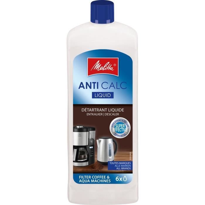 Decalcificante liquido Melitta per macchine da caffè con filtro, 250 ml
