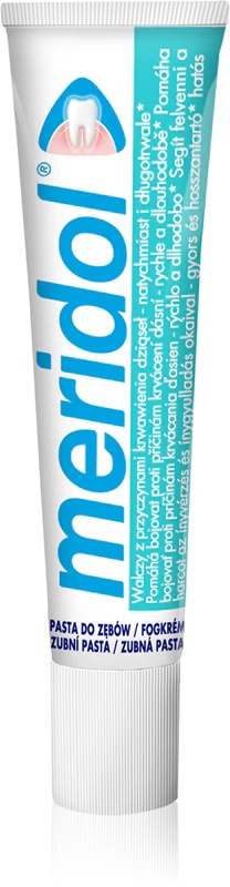 Zobna pasta Meridol Gum Protection, ki podpira regeneracijo razdraženih dlesni