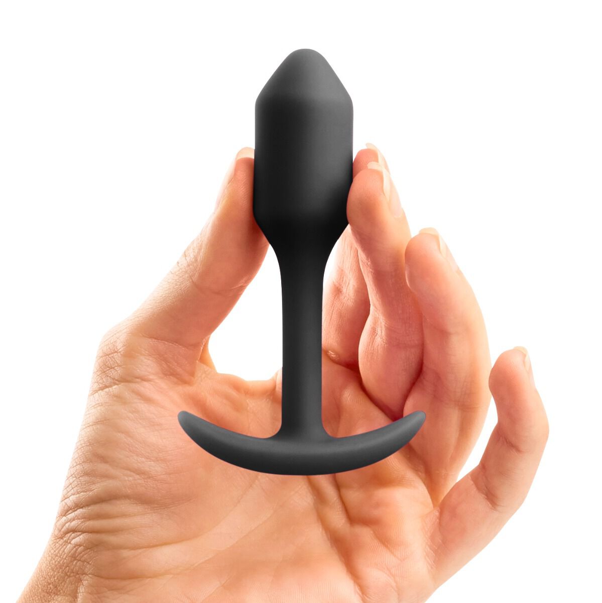 B-Vibe Snug Plug 1 Crni