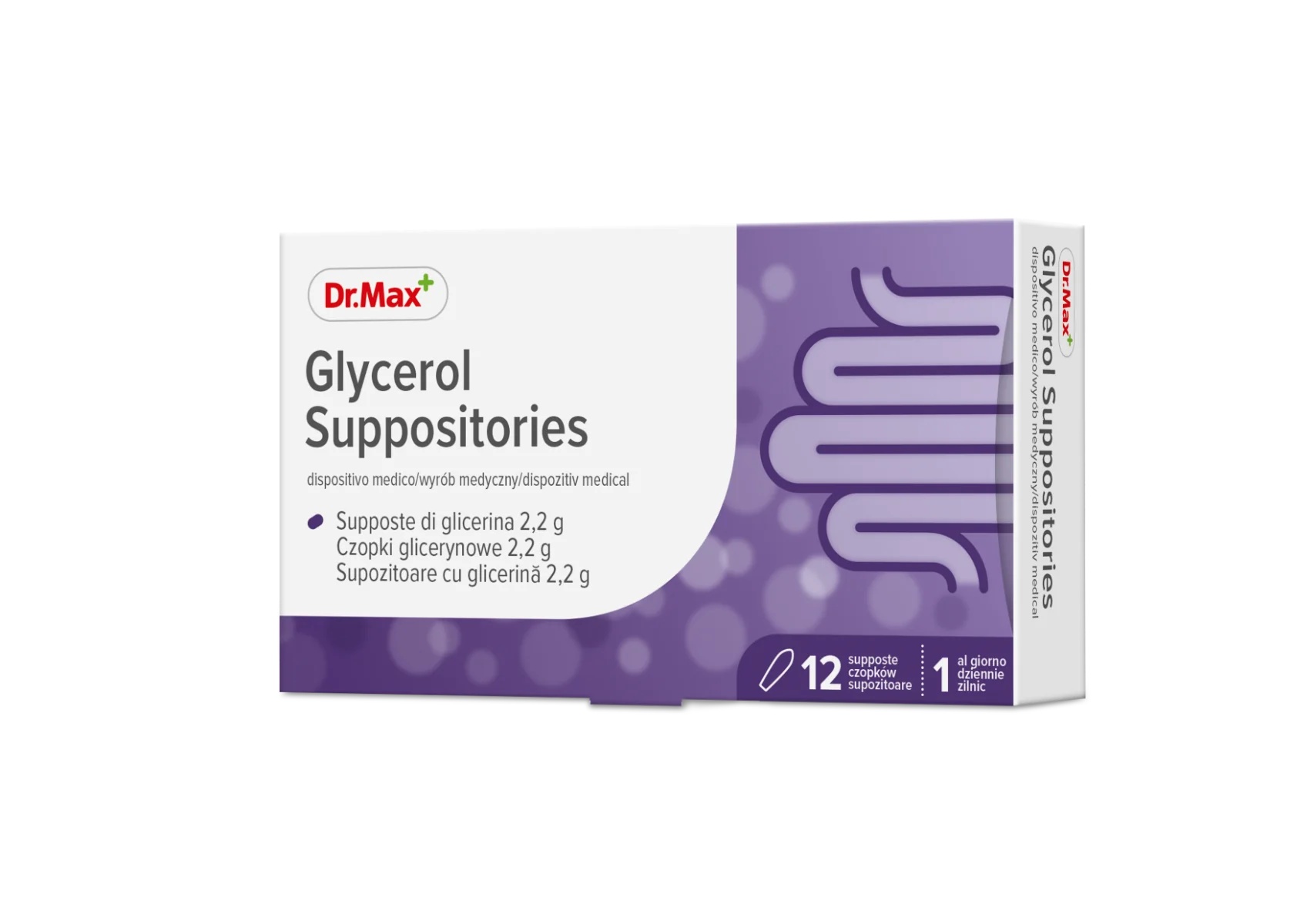 DR. MAX Dr.Max Glycerol-Zäpfchen 12 Zäpfchen Gelegentliche Verstopfung Erwachsene