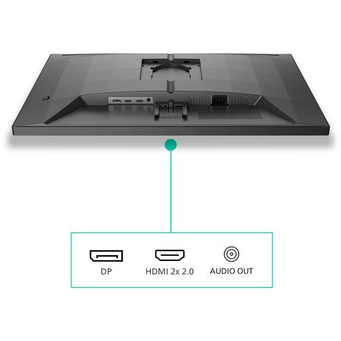 Ecran PC Gamer - PHILIPS - 27'' - 4K/FHD - 160Hz/320Hz - HP - Dalle Fast IPS  - 0,5ms - Réglable en hauteur - 27M2N3800A/00