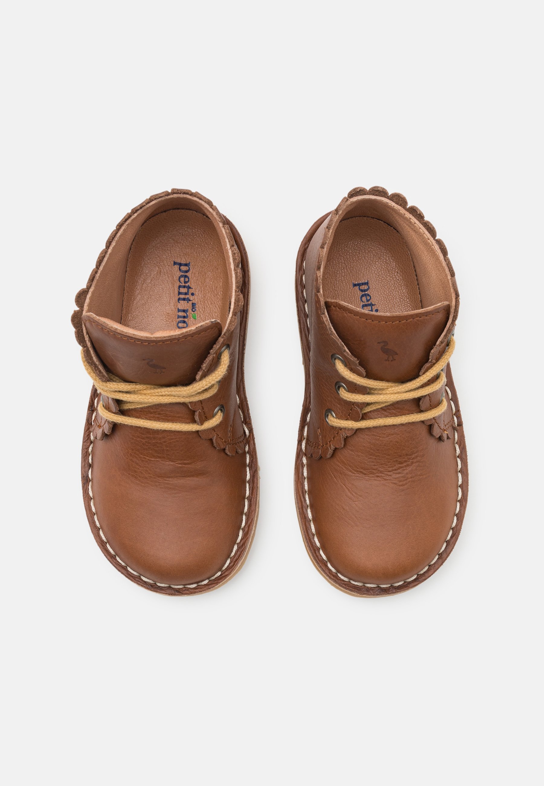 Petit Nord Copenhagen SCALLOP UNISEX - Veterschoenen - hazelnoot