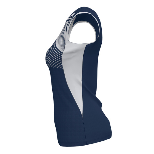  Joma Supernova II ärmelloses T-Shirt Marineblau Weiß