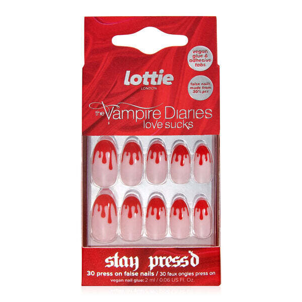 Lottie London x Upíří deníky Stay Press'd - Drip Drip