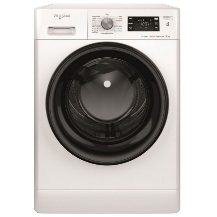 WHIRLPOOL FFB8469BVFR Waschmaschine – 8 kg – FreshCare+ – 1400 U/min – Energiesparend
