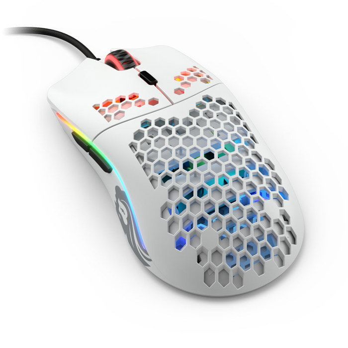 Glorious PC Gaming Race Model O Gaming-Maus – Schwarz – Pixart 3360 Gaming-Sensor – RGB-LED-Hintergrundbeleuchtung