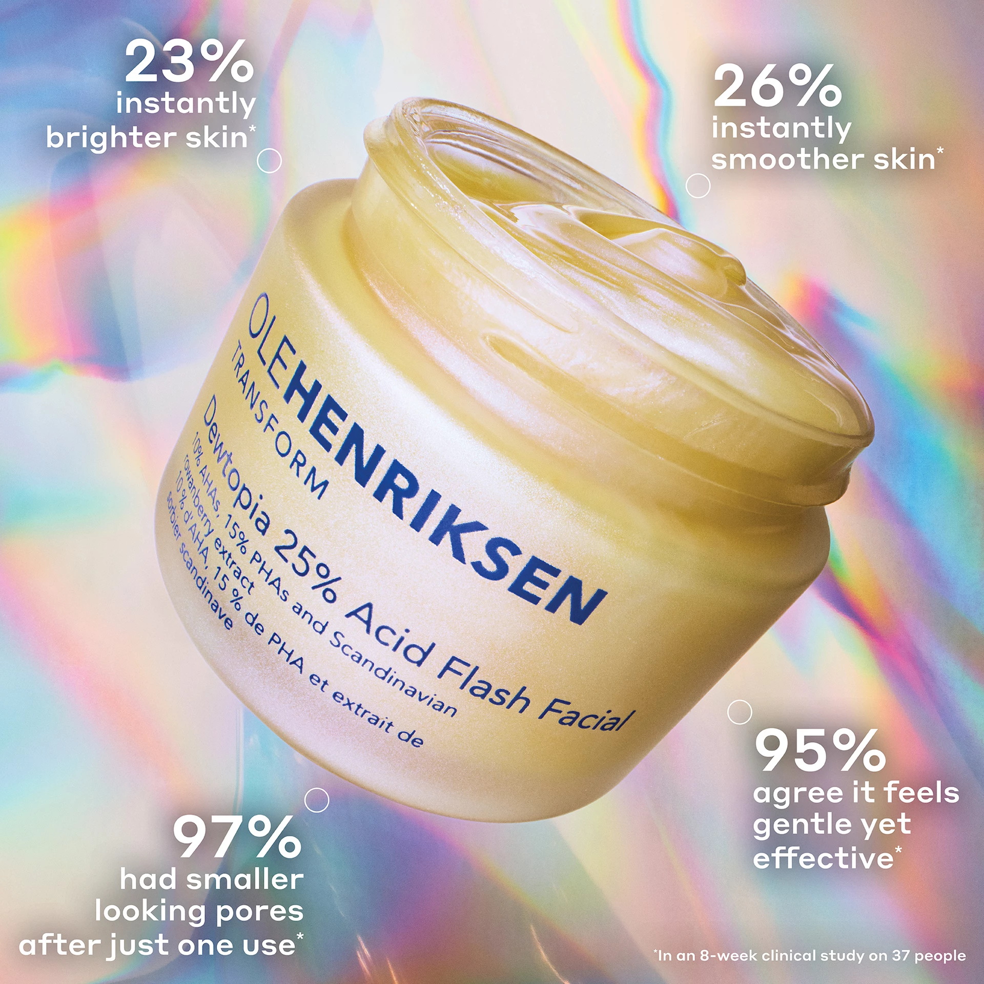 Mască facială Transform Dewtopia 25% acid Flash 50 ml - Ole Henriksen