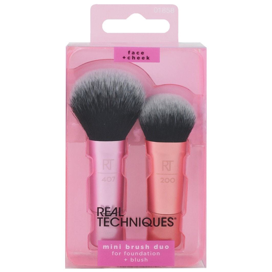 Real Techniques Mini Brush Duo otu komplekts – 1 otiņa