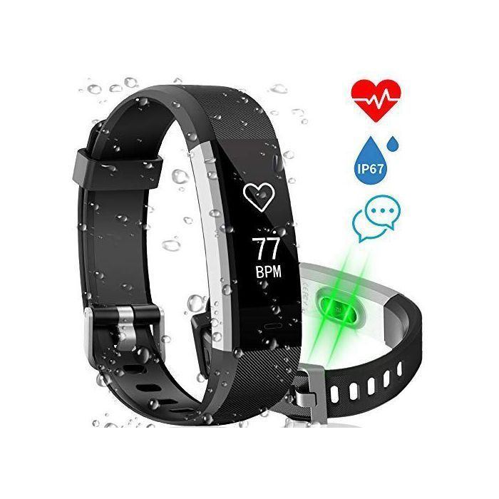 Slimme armband - ZISONIX - 115 Plus - IP67 waterdicht - Hartslag- en bloeddrukmeter