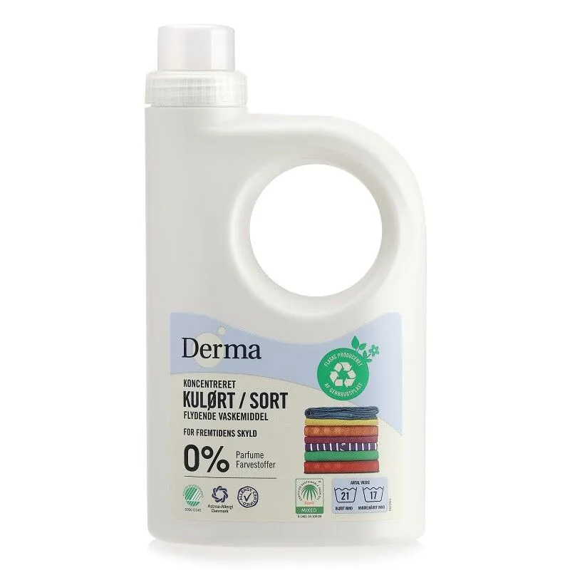 Derma Skoncentrowany Płynny Środek do Prania Tkanin Kolorowych